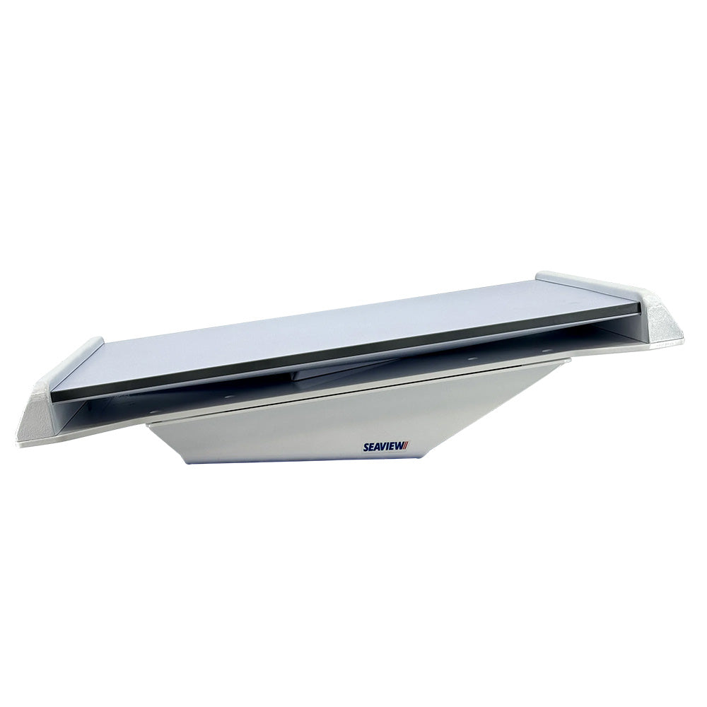 Seaview Gen 3 Standard Starlink Antenna Mount with 8 Degree Wedge Base - White (SRM200WB8)
