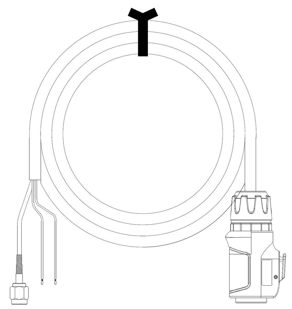 SIONYX 5M (16.4') Power and Analog Video Cable for Nightwave (A015500)