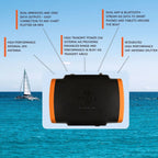 em-trak B954 5W SOTDMA Class B AIS Transceiver with Wi-Fi, Bluetooth, VHF Antenna Splitter and FLEXI-FIT Bracket (430-0015)