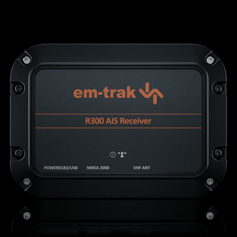 em-trak R300 Waterproof High-Performance Dual-Channel AIS Receiver with USB (413-0058)