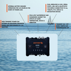 em-trak B200 5W SOTDMA Class B AIS Transceiver with Battery Backup and FLEXI-FIT Bracket (429-0007)