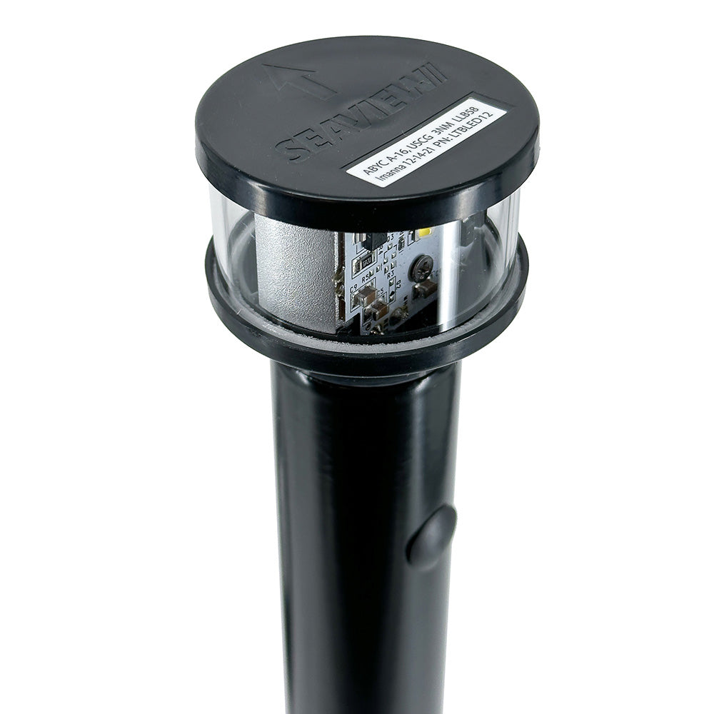 Seaview Top 3NM Combination Mast Head All Around LED Light (LTBLED12BLK)