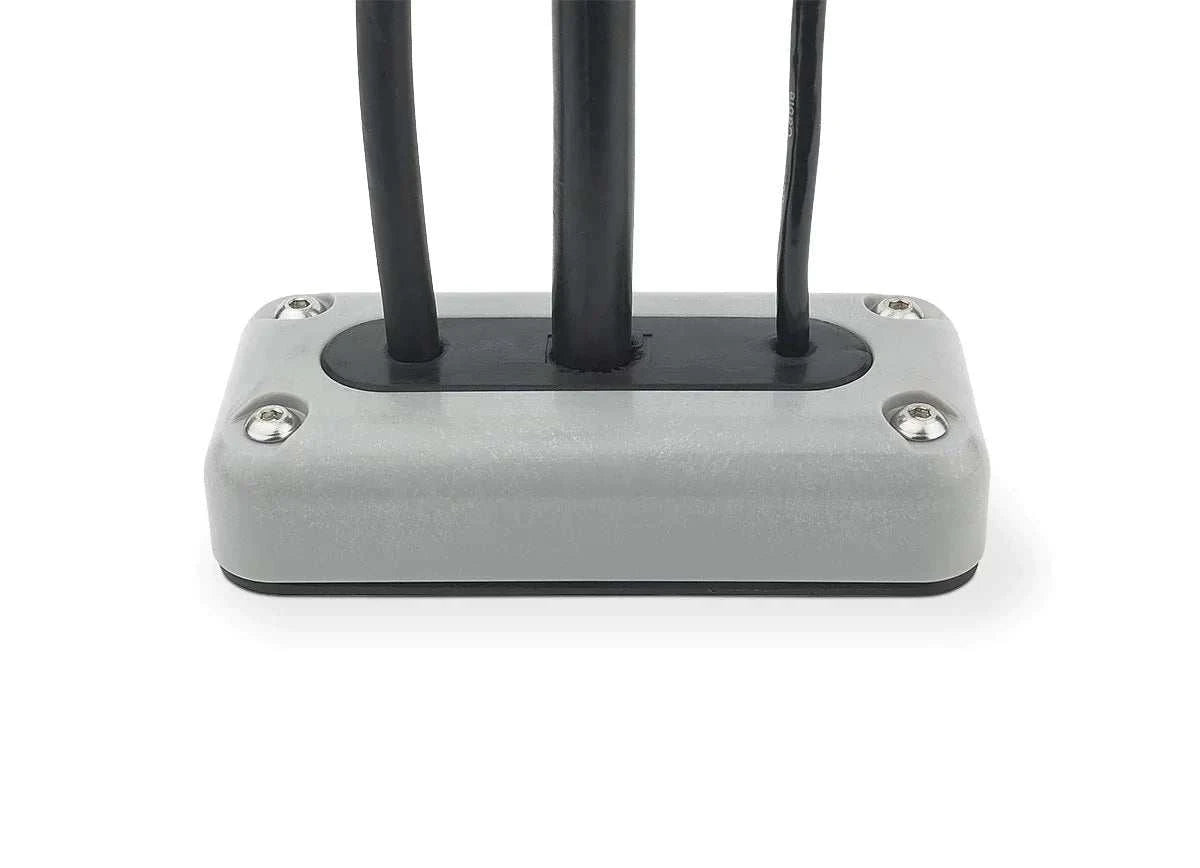 Seaview Grey ABS Plastic Cable Seal - UV Stable - Multi Cables (up to 2-17mm Each) (CGM17PG)