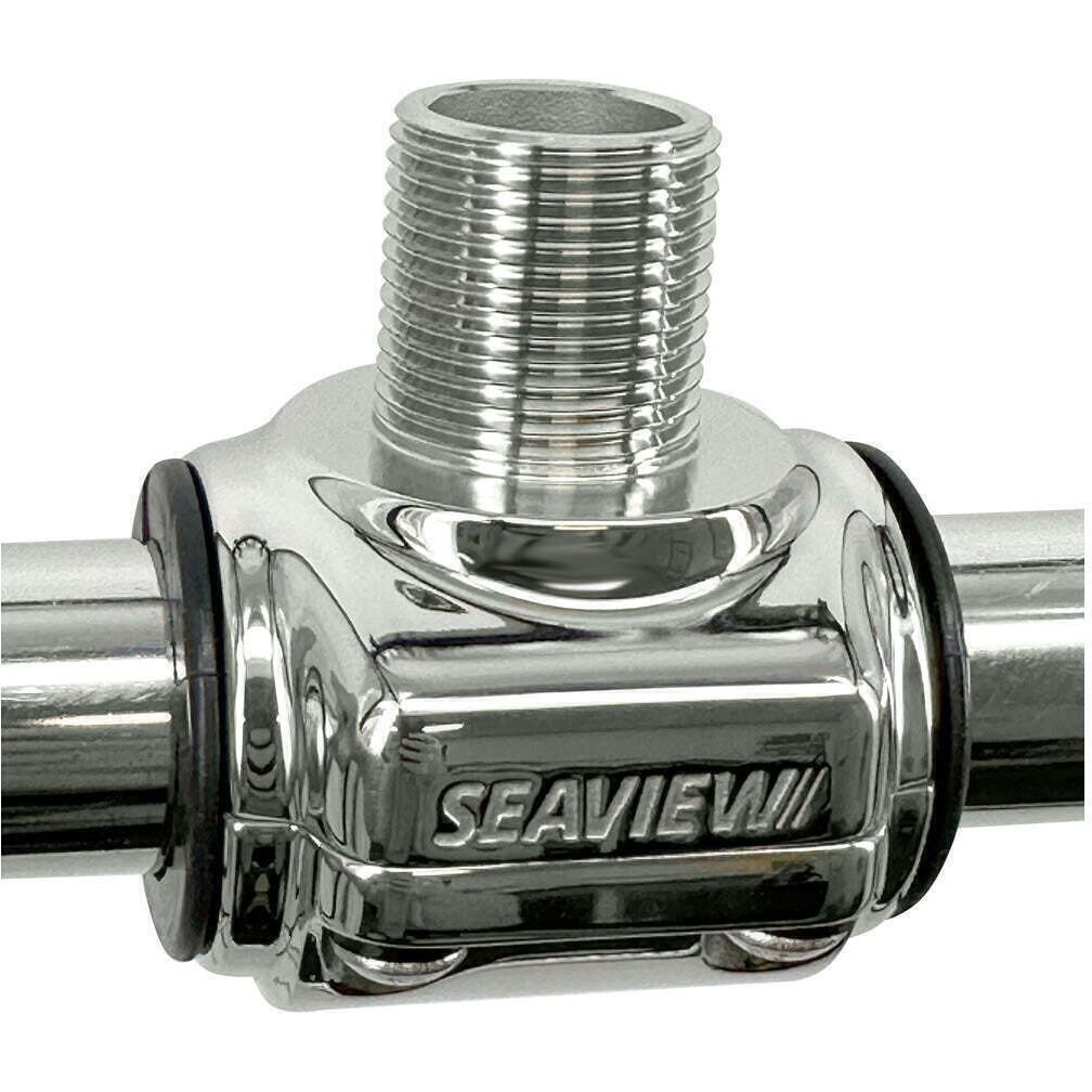 Seaview 316 Stainless Steel Antenna Rail Mount - 1" - 1-1/4" Rails (SVRCL1)