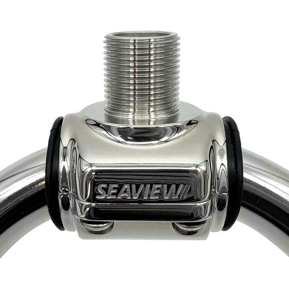 Seaview 316 Stainless Steel Antenna Rail Mount - 1" - 1-1/4" Rails (SVRCL1)
