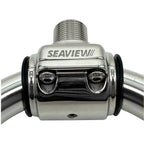 Seaview 316 Stainless Steel Antenna Rail Mount - 1" - 1-1/4" Rails (SVRCL1)