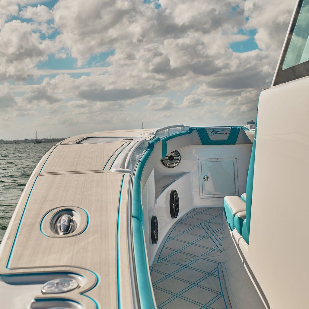 DS18 HYDRO 10" Subwoofer with RGB Lights - 600W - Carbon Fiber (CF-10SUB)