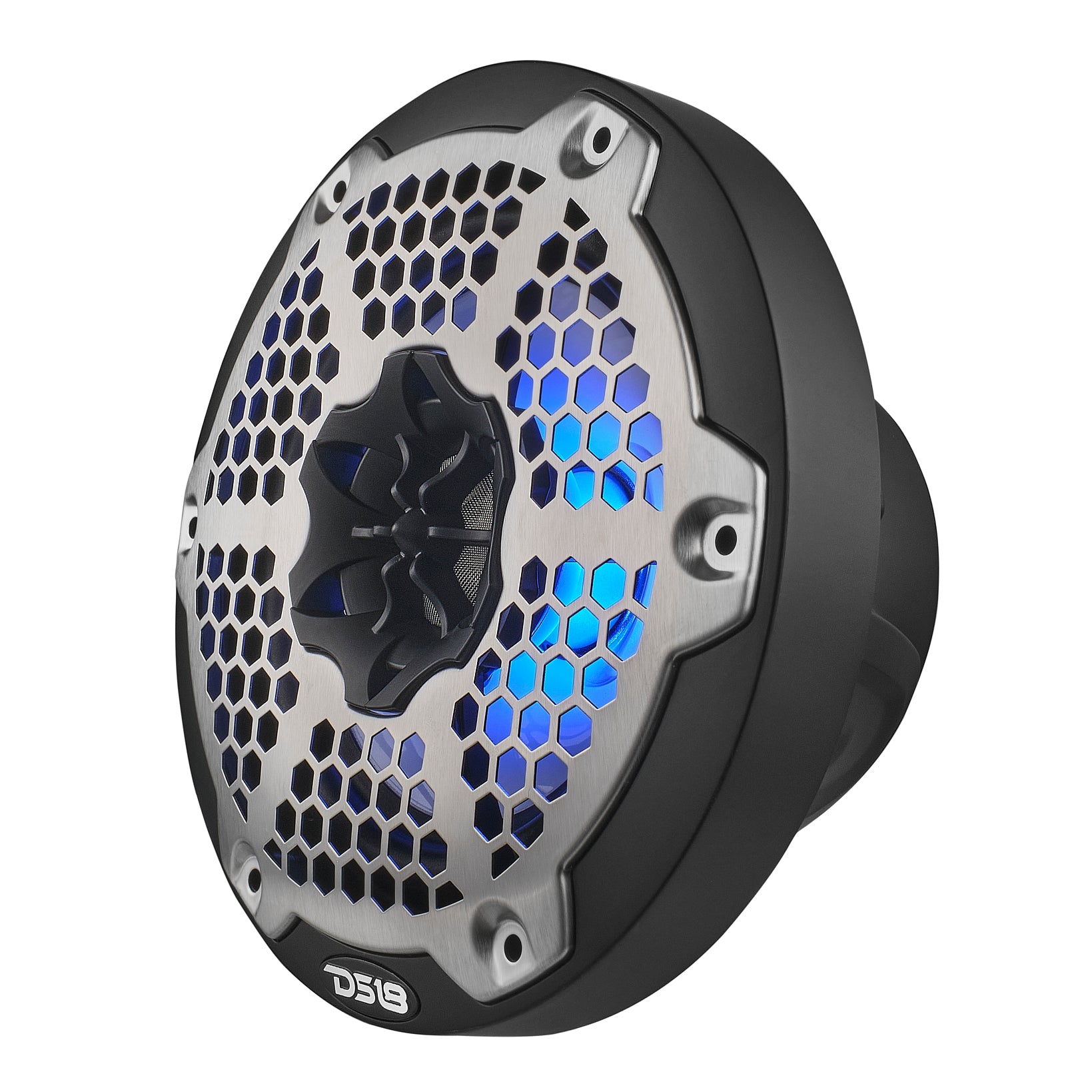 DS18 New Edition HYDRO 6.5" 2-Way Marine Speakers with RGB LED Lighting 300W - Black (NXL-6M/BK)