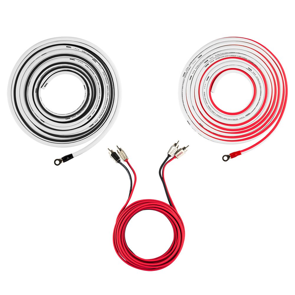 DS18 Hydro Power Amplifier Install Kit - 4GA (MOFCKIT4)