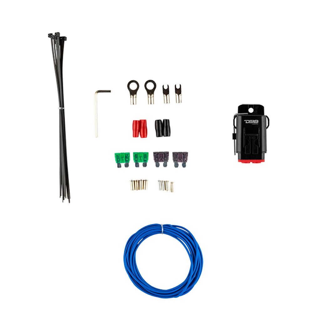 DS18 Hydro Power Amplifier Install Kit - 8GA (MOFCKIT8)