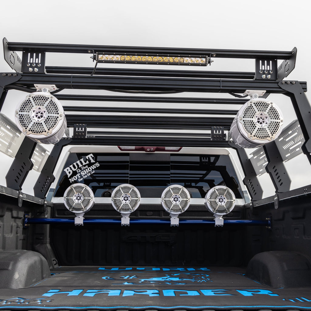 DS18 X Series HYDRO 6.5" Wakeboard Pod Tower Speaker with RGB LED Light - 300W - White (NXL-X6TP/WH)