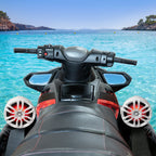 DS18 HYDRO 8" Compact Wakeboard Pod Tower with RGB Light - 375W - Black Carbon Fiber (CF-PS8)