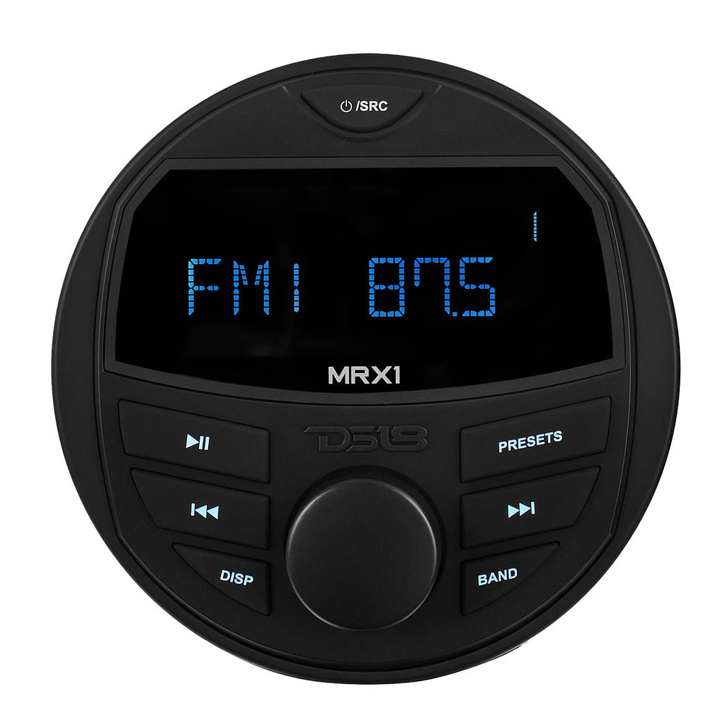 DS18 Marine Stereo with AM/FM/BT- 1 Zone (MRX1)
