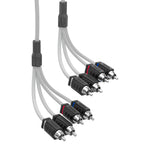 DS18 Marine Tinned OFC RCA Cable - 4 Channel - 25' (MOFCR-25FT.4CH)