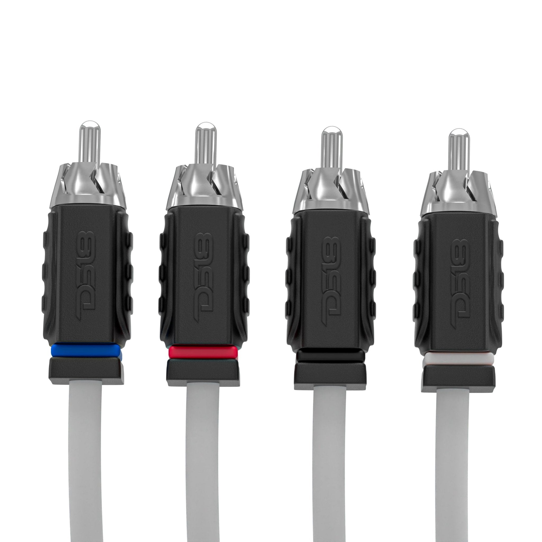 DS18 Marine Tinned OFC RCA Cable - 4 Channel - 6' (MOFCR-6FT.4CH)