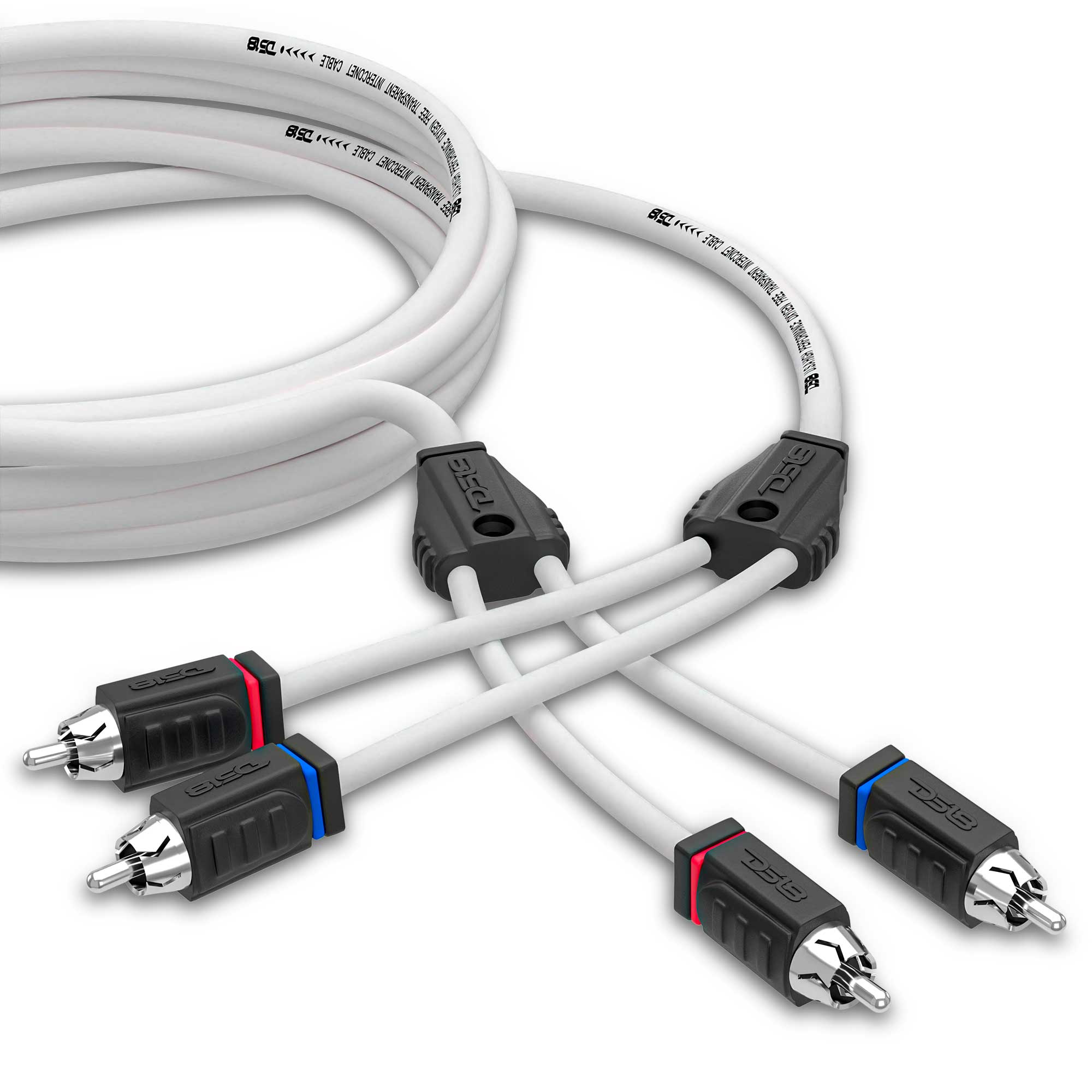 DS18 Marine Tinned OFC RCA Cable - 12' (MOFCR-12FT)