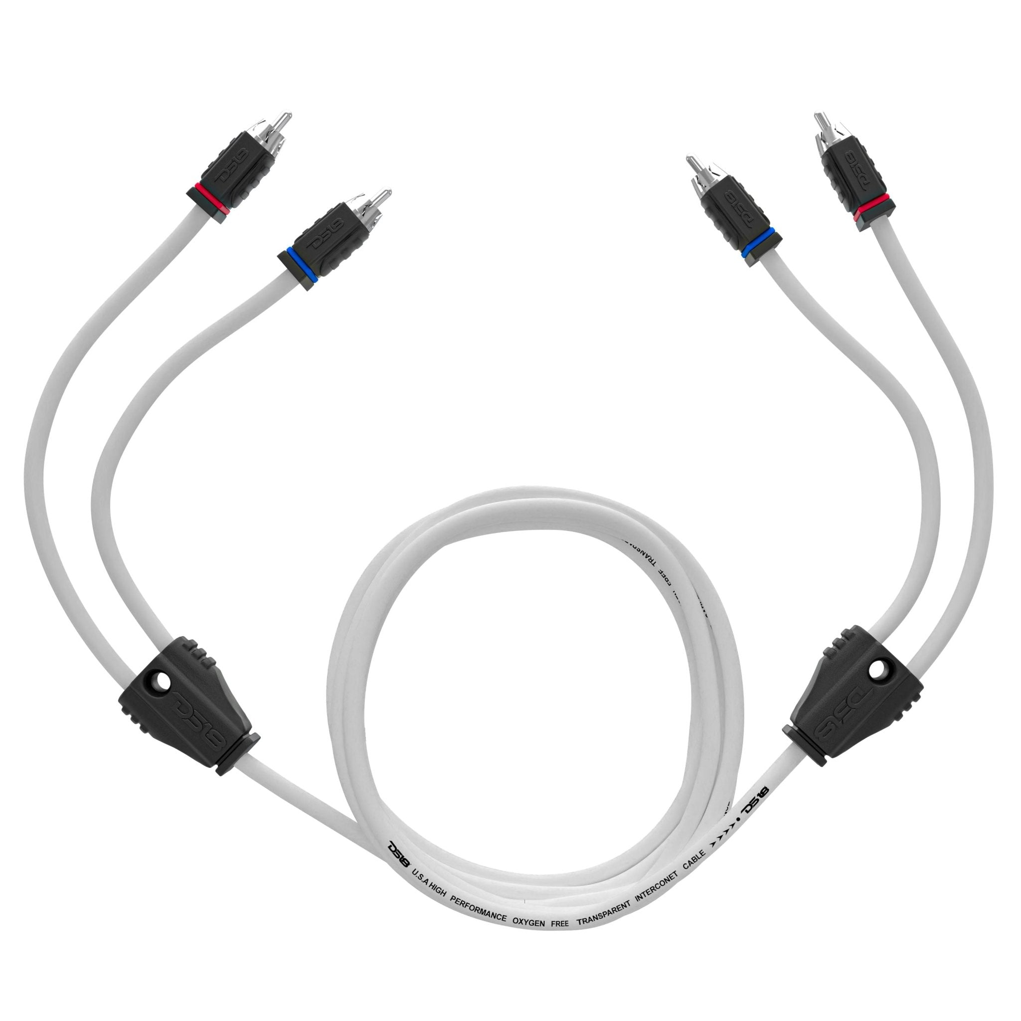 DS18 Marine Tinned OFC RCA Cable - 12' (MOFCR-12FT)