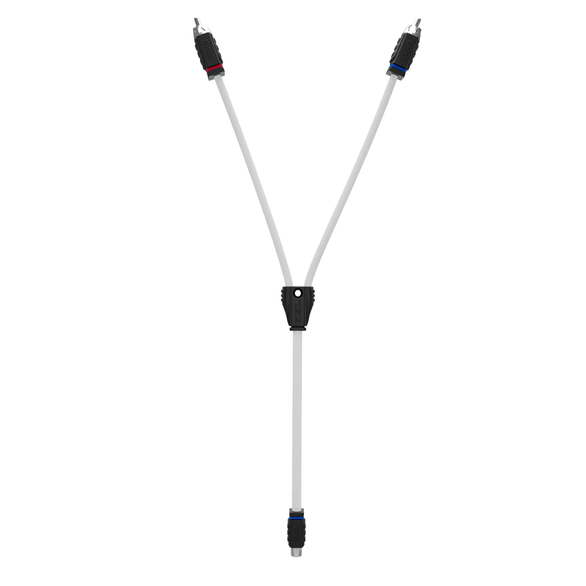 DS18 Marine Tinned OFC RCA Cable - 1 Female to 2 Male (MOFCR-1F2M)