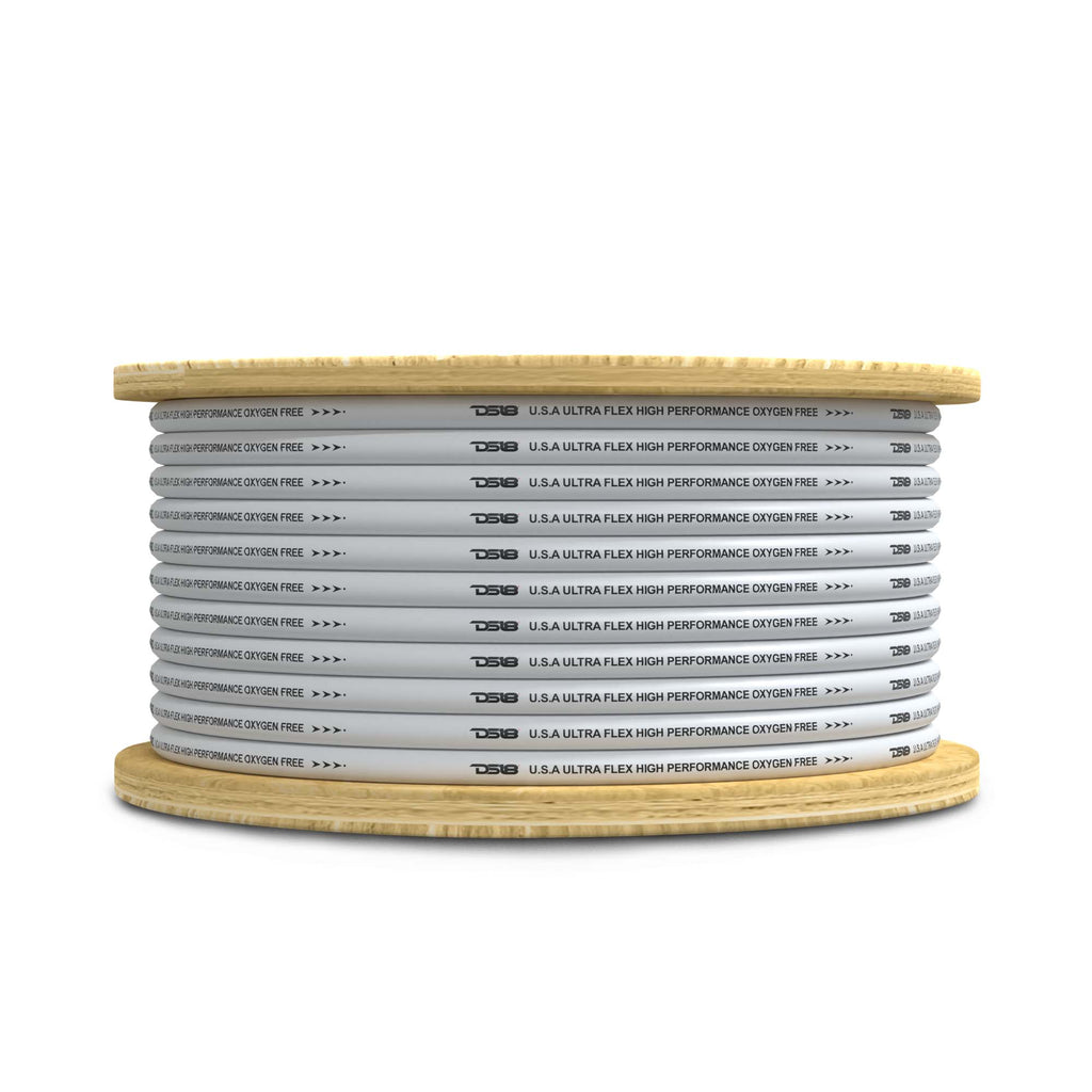DS18 Marine Tinned OFC 18GA RGB Wire with 16GA Speaker Wire - 100' Spool (MOFC16/18GA-100SWRGB)