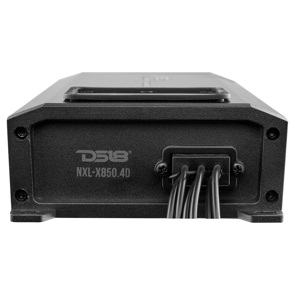 DS18 HYDRO 4 Channel Full-Range Class D Waterproof Marine Amplifier - 2400W (NXL-X850.4D)
