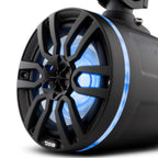 DS18 X Series HYDRO 6.5" Wakeboard Pod Tower Speaker with RGB LED Light - Black Carbon Fiber (CF-X6TP)