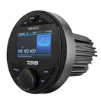 DS18 MRX100 2 Zone Marine Head Unit with TFT LCD Screen - 4x50 Watts Max (MRX100)
