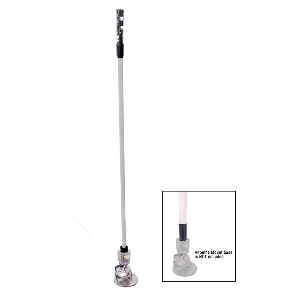 Lumitec Contour Masthead Combo Light with Antenna Mount *Antenna Mount Base Not Included (101904)