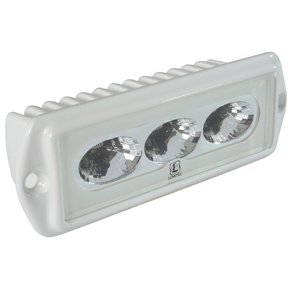 Lumitec CapriLT - LED Flood Light - White Finish - White Non-Dimming (101288)
