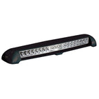 Lumitec Razor LED Light Bar - Flood - Black Housing - Flush Mount (101588)