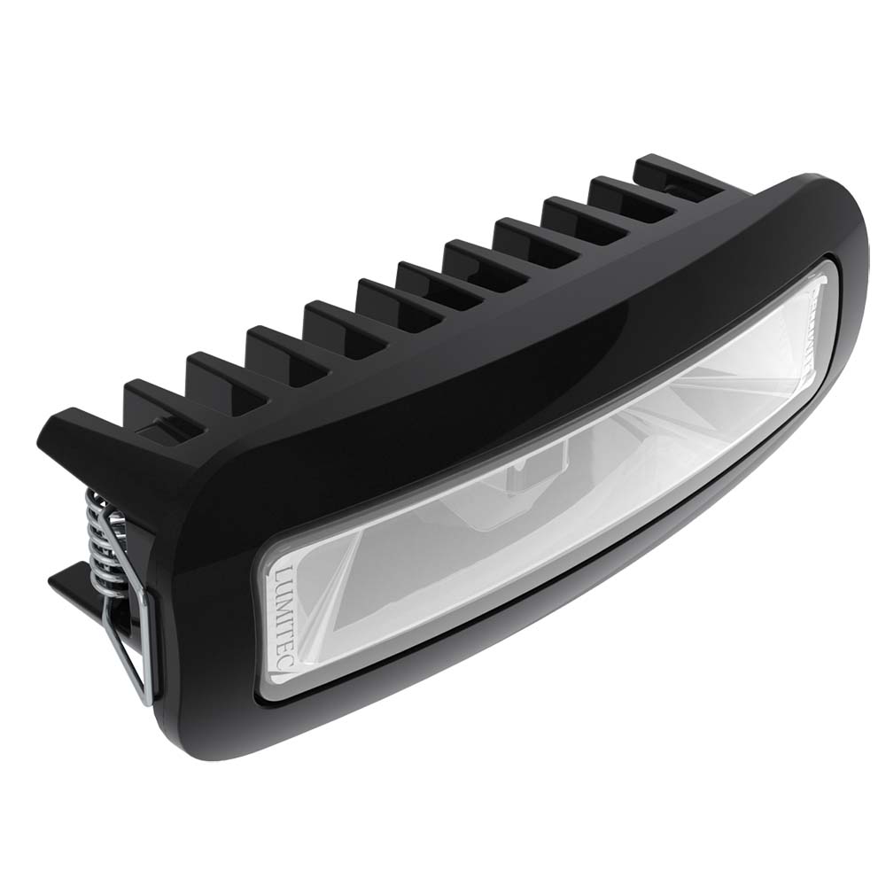 Lumitec Capri3 Spreader Light - White Non-Dimming - Black Housing (101728)