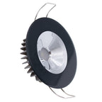 Lumitec Illusion Down Light Warm White Spectrum LED Black Mirror Reflector 10-30v (117165)