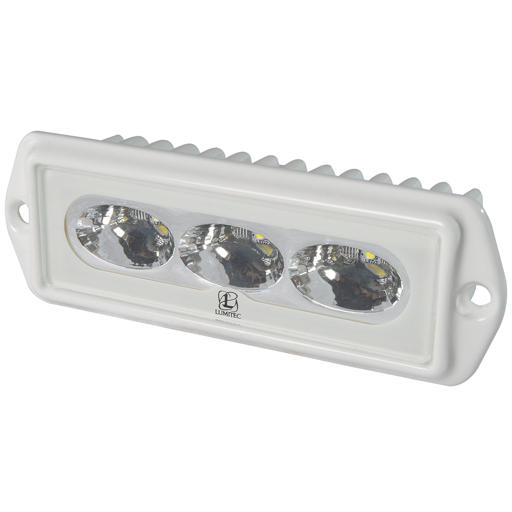 Lumitec CapriLT - LED Flood Light - White Finish - White Non-Dimming (101288)