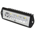 Lumitec Capri2 - Flush Mount LED Flood Light - Black Housing - 2-Color White/Blue Dimming (101186)