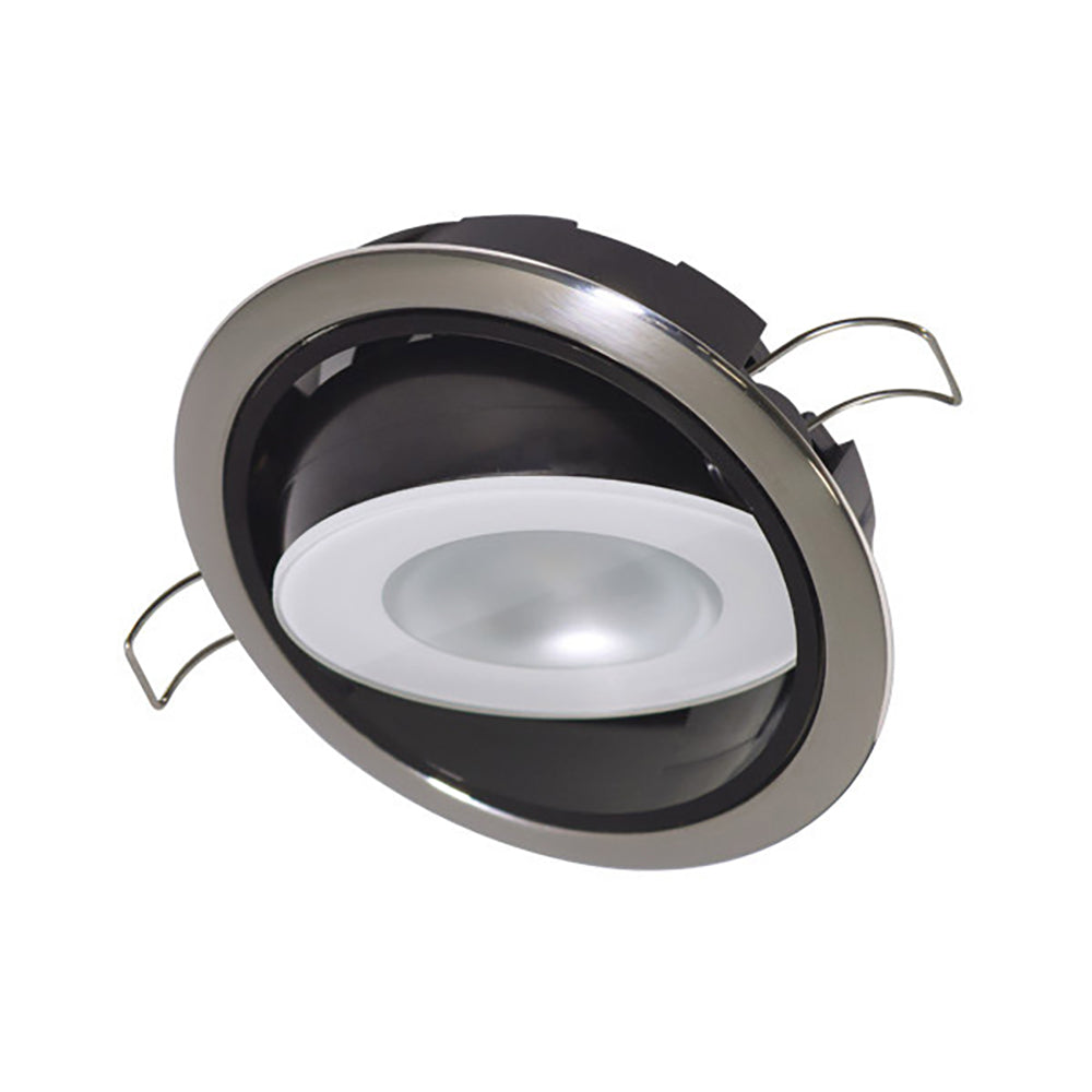 Lumitec Mirage Positionable Down Light - Spectrum RGBW Dimming - Polished Bezel (115117)