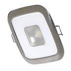 Lumitec Square Mirage Down Light - Spectrum RGBW Dimming - Polished Bezel (116117)