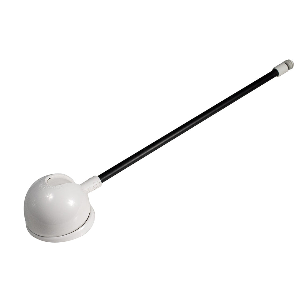 Lumitec Contour Anchor Light - 39" - Black Shaft White Base (101584)