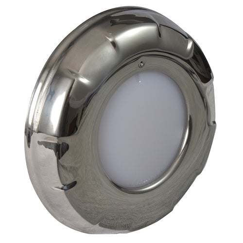 Lumitec Aurora - LED Dome Light - Polished SS Finish - White Dimming (101137)