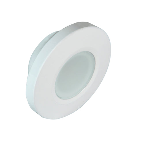 Lumitec Orbit Down Light - White Housing - Red w/White Dimming Light (112522)