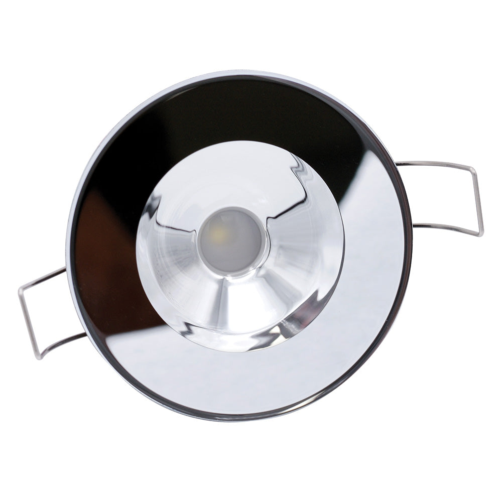 Lumitec Illusion Down Light White LED Non-Dimming Mirror Reflector 10-30v (117143)