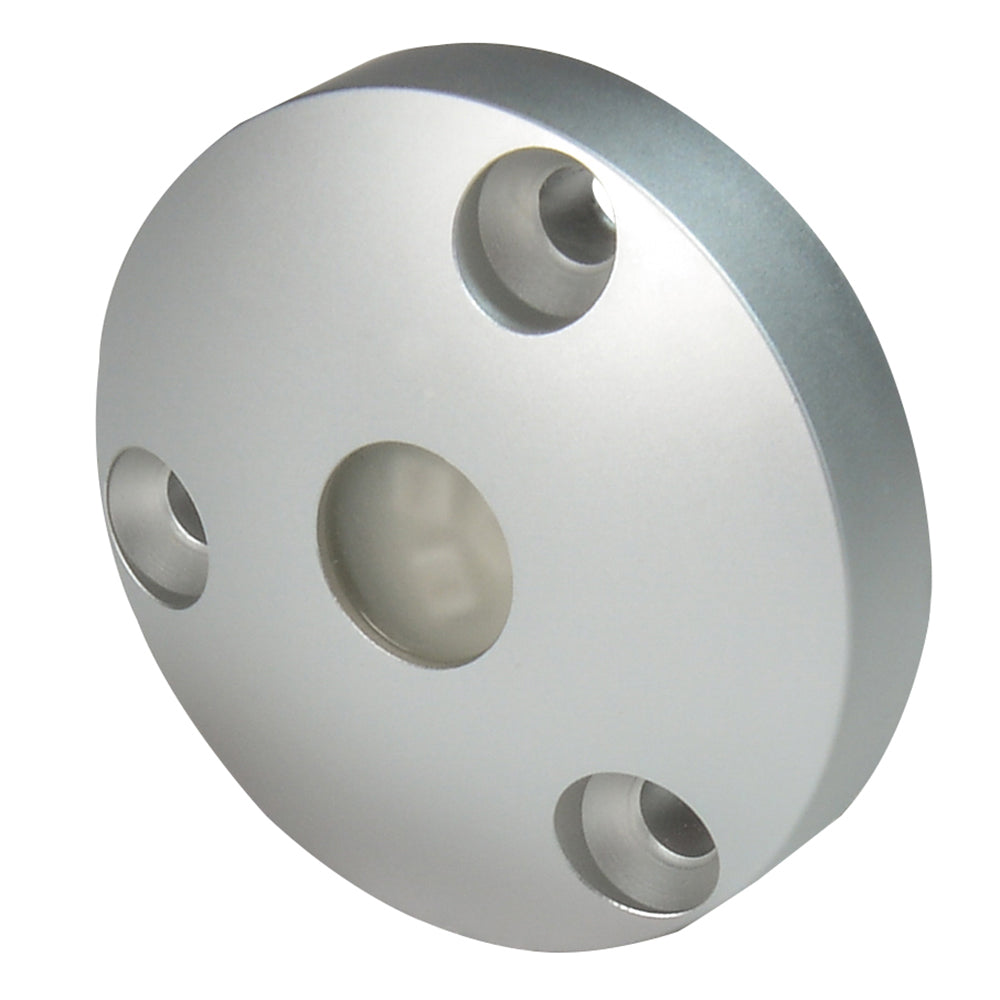 Lumitec High Intensity "Anywhere" Light - Brushed Housing - Blue Non-Dimming (101034)