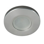 Lumitec Orbit - Flush Mount Down Light - Brushed Finish - 3-Color Blue/Red Non Dimming with White Dimming Light (112508)