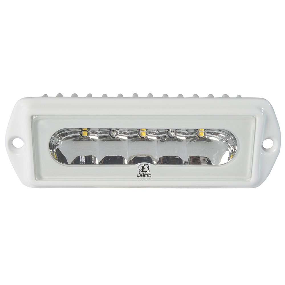 Lumitec Capri2 - Flush Mount LED Flood Light - 2-Color White/Blue Dimming (101099)