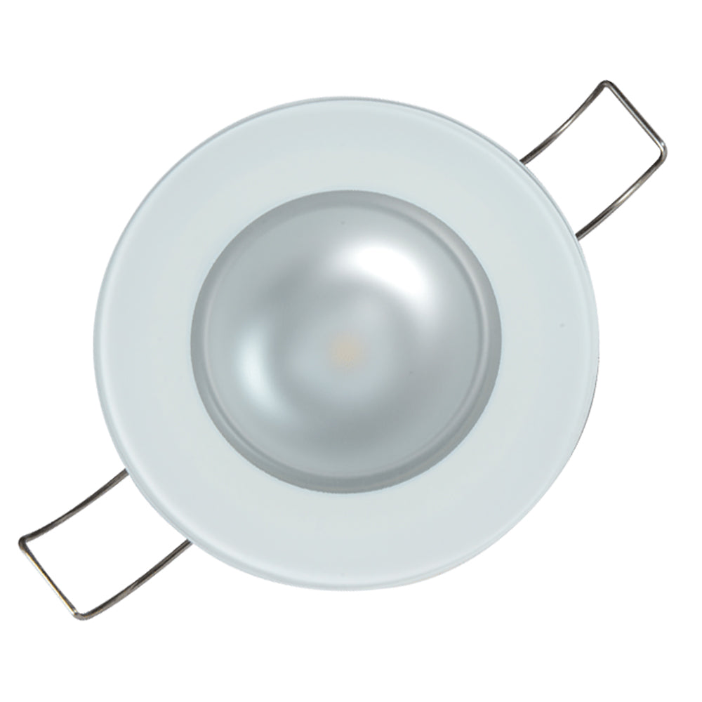 Lumitec Mirage - Flush Mount Down Light - Glass Finish/No Bezel - Warm White Dimming (113199)