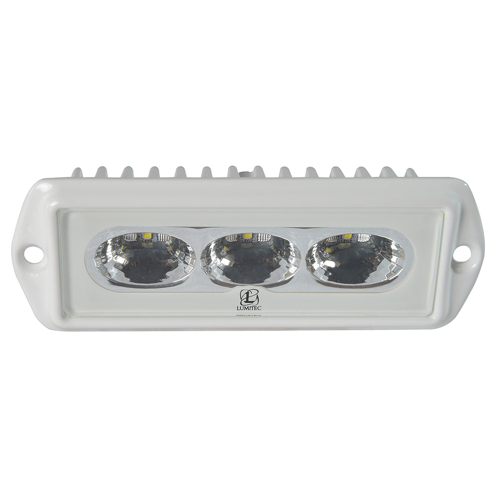 Lumitec CapriLT - LED Flood Light - White Finish - White Non-Dimming (101288)