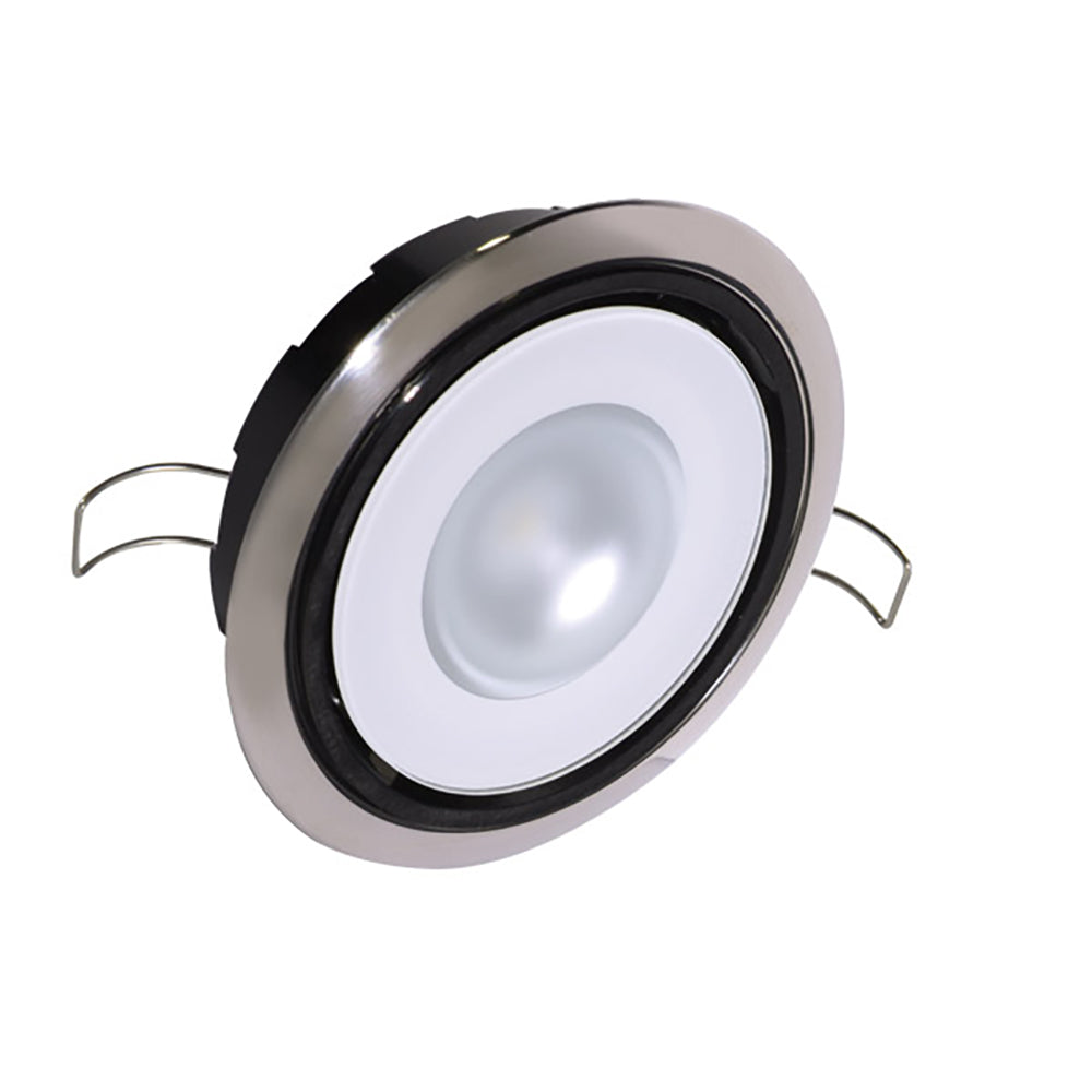Lumitec Mirage Positionable Down Light - Spectrum RGBW Dimming - Polished Bezel (115117)