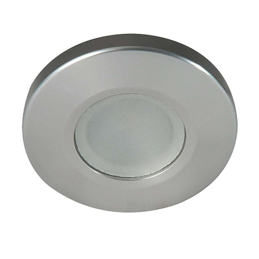 Lumitec Orbit - Flush Mount Down Light - Brushed Finish - White Non-Dimming (112503)