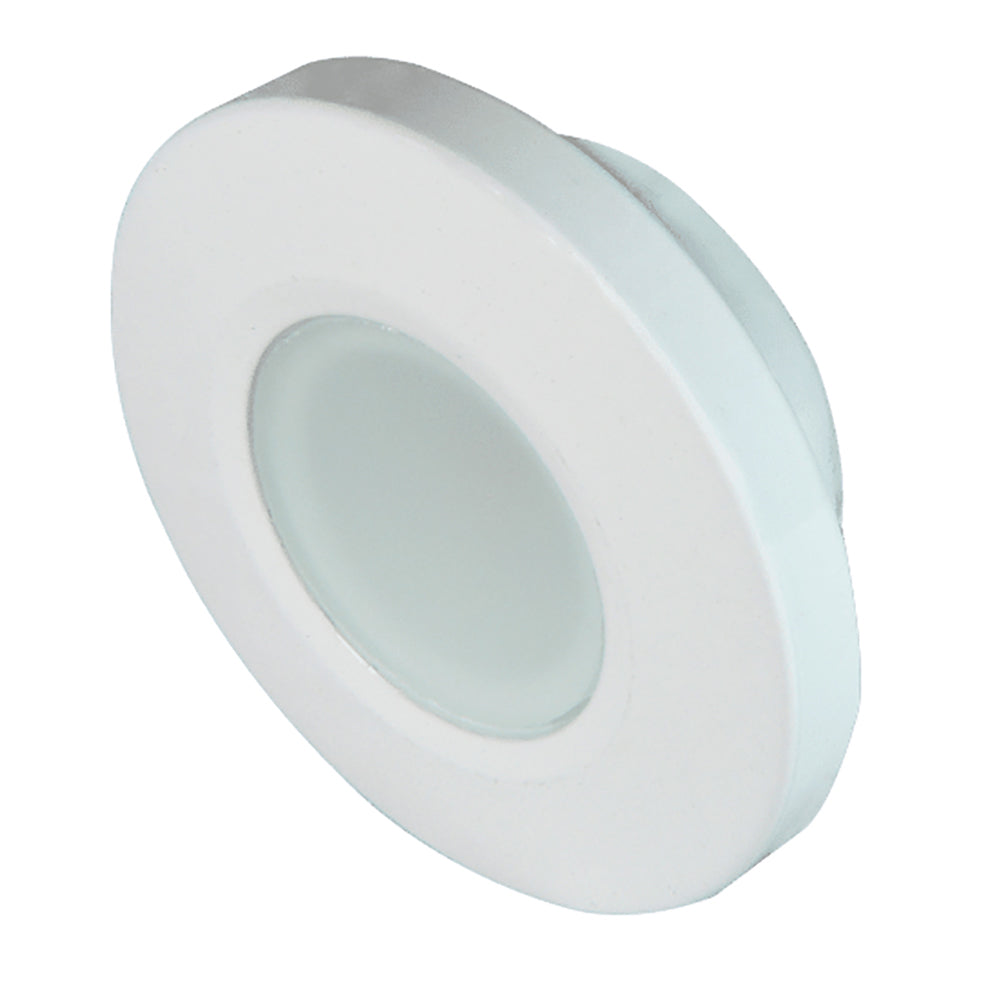 Lumitec Orbit - Flush Mount Down Light - White Finish - Warm White Dimming (112529)