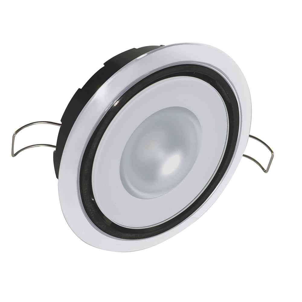 Lumitec Mirage Positionable Down Light - Warm White Non-Dimming - Hi CRI - White Bezel (115129)