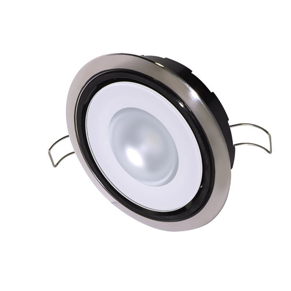 Lumitec Mirage Positionable Down Light - Spectrum RGBW Dimming - Polished Bezel (115117)