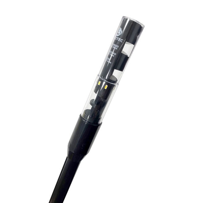 Lumitec Masthead 360 All-Round Contour 39" Combo Light, 12/24VDC Black Shaft With Angler Motorized Mount (101907)